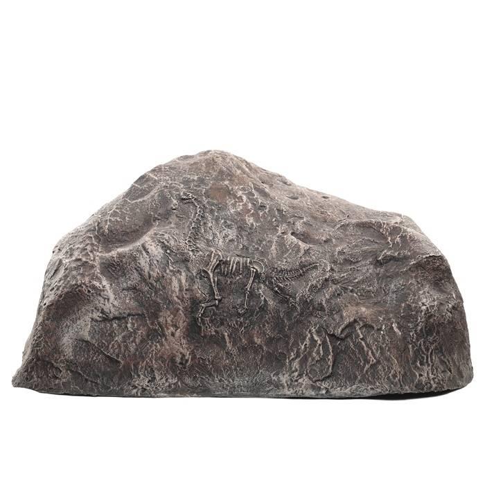 Камень декоративный с динозавром, L 36 H14 W28 см