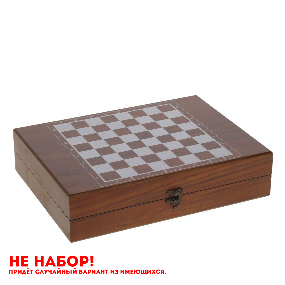 Игра настольная 2 в 1 (шахматы, гольф), L34 W25 H8 см