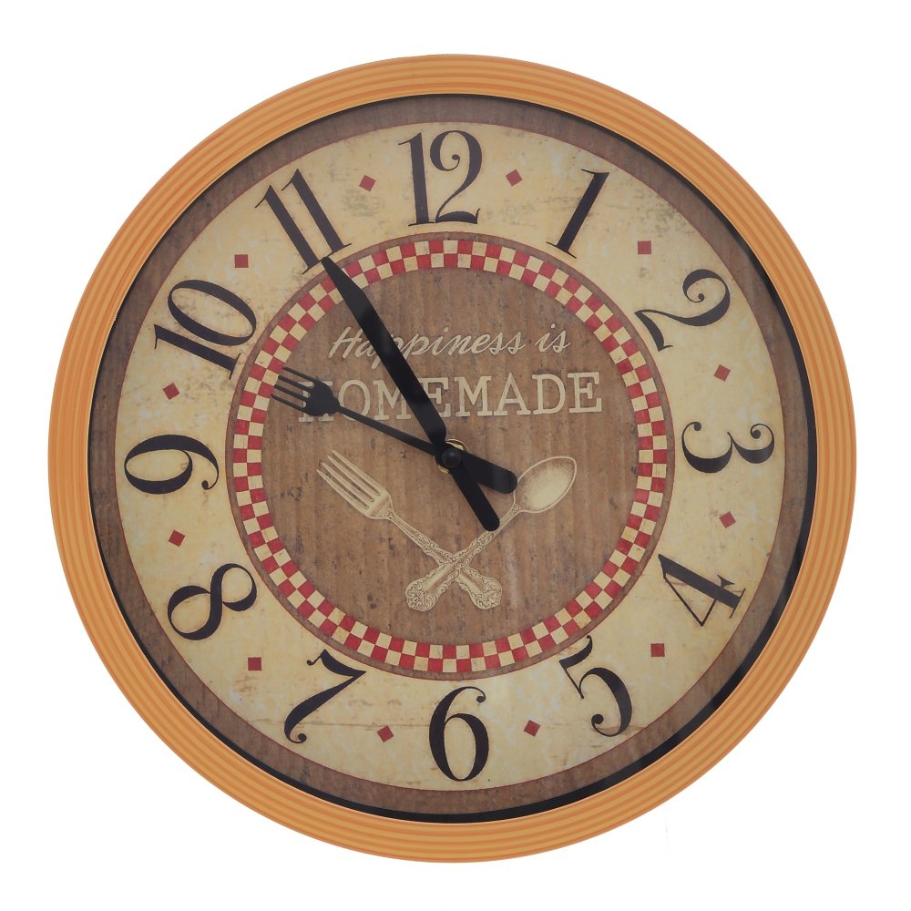 Часы настенные декоративные (1xAA не прилаг.), L31 W4,5 H31 см