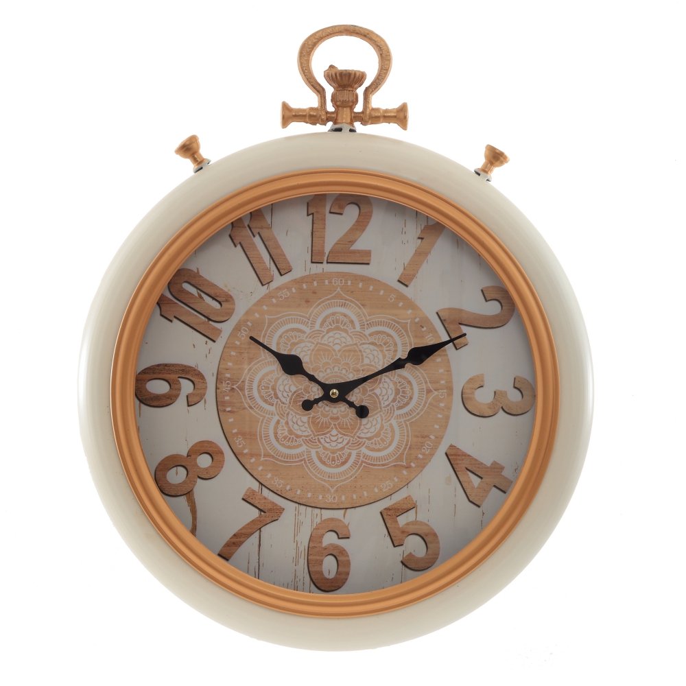 Часы настенные декоративные,  L43 W7,5 H52 см, (1xAA не прилаг.)
