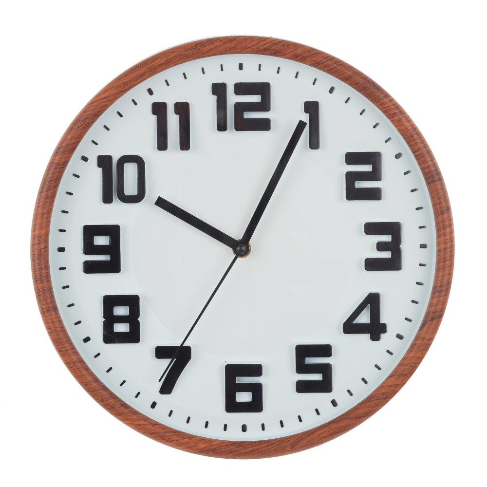 Часы настенные декоративные, L30 W5 H30 см, (1хАА не прилаг.)