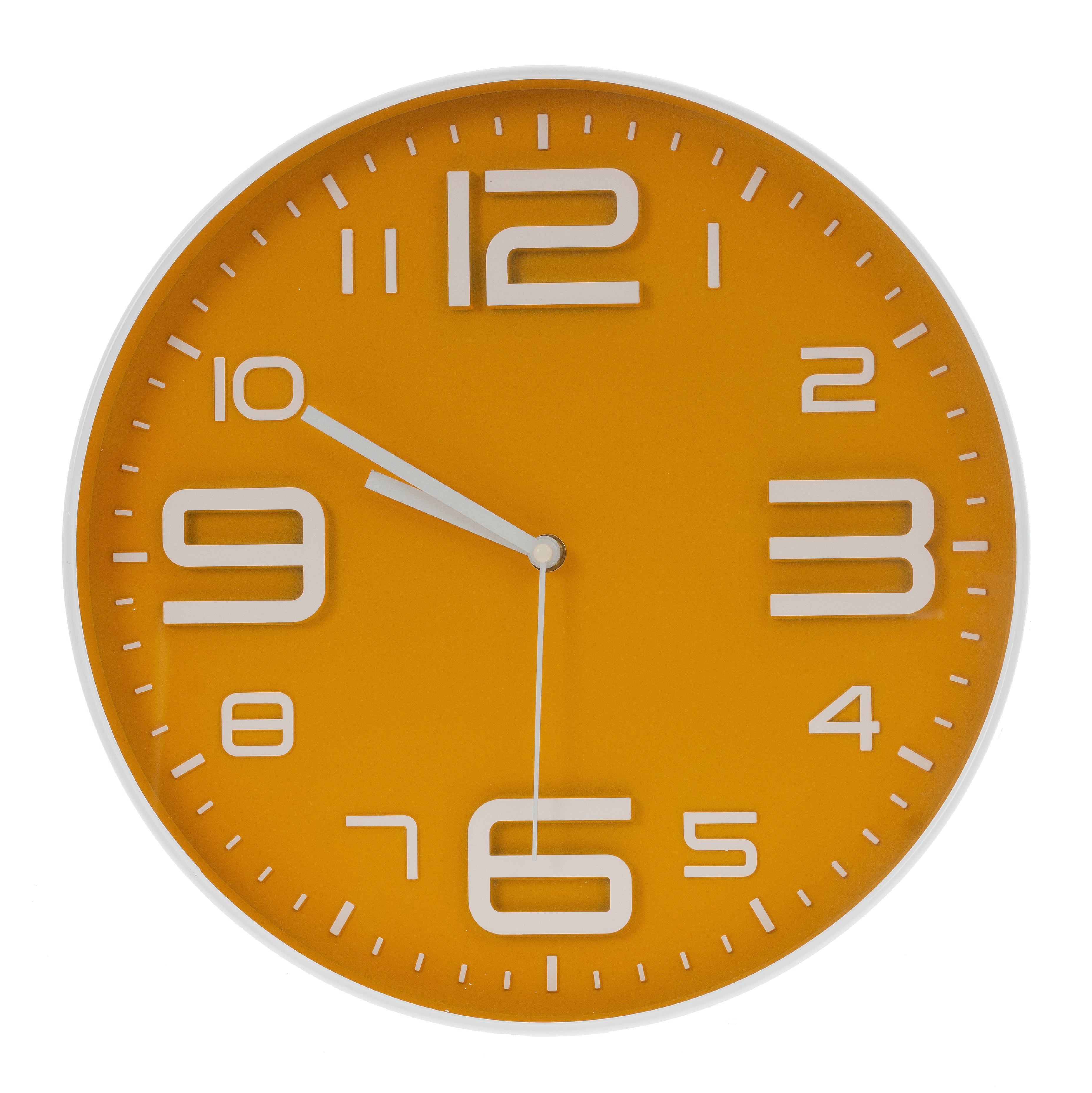 Часы настенные декоративные, L34,5 W4,5 H34,5 см, (1хАА не прилаг.)