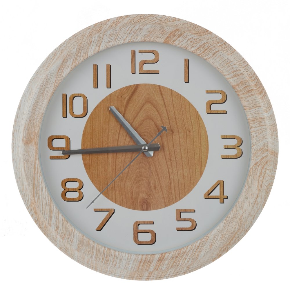Часы настенные декоративные, L36 W5 H36 см, (1хАА не прилаг.)