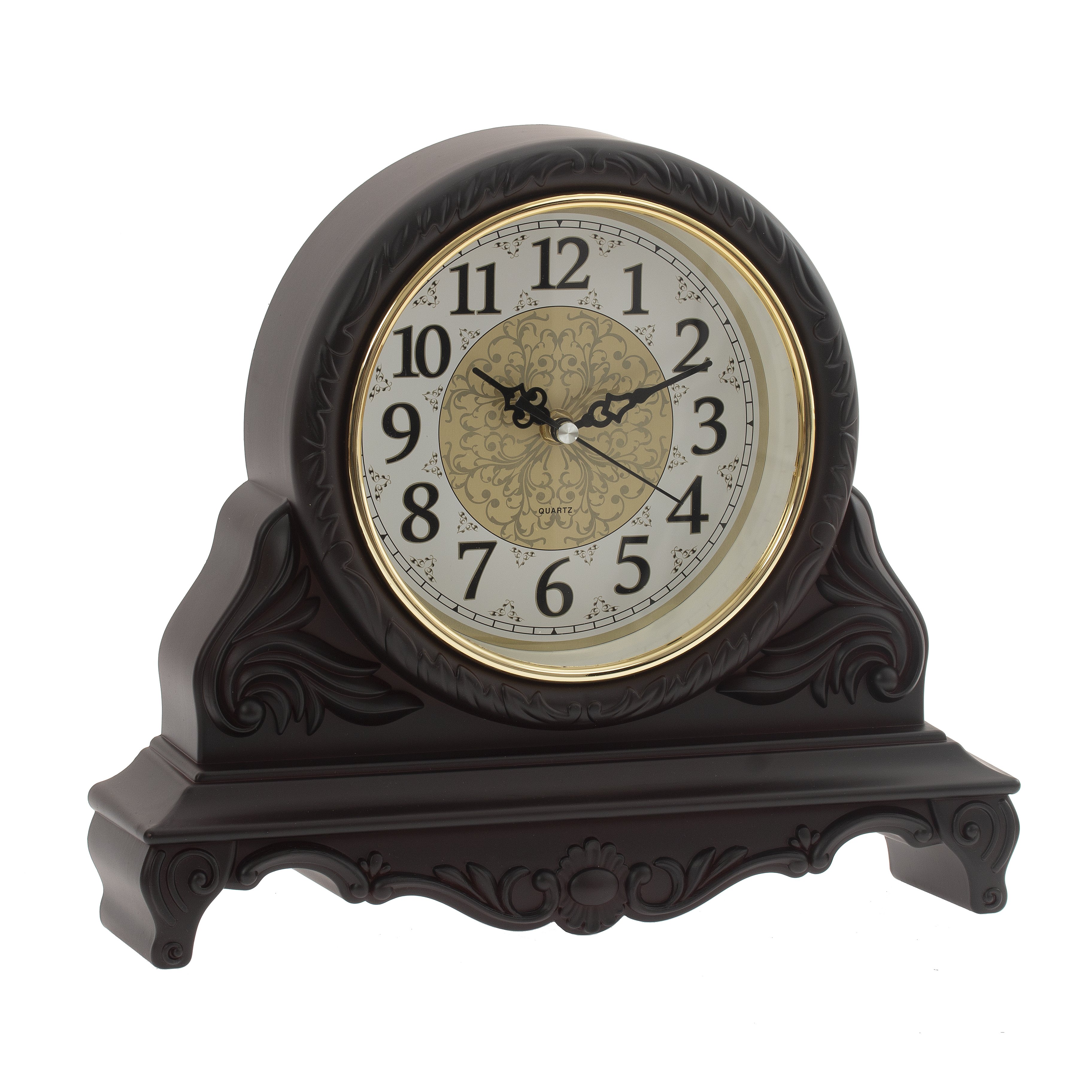 Часы настольные декоративные , L34 W8 H31 см, (1хАА не прилаг.)