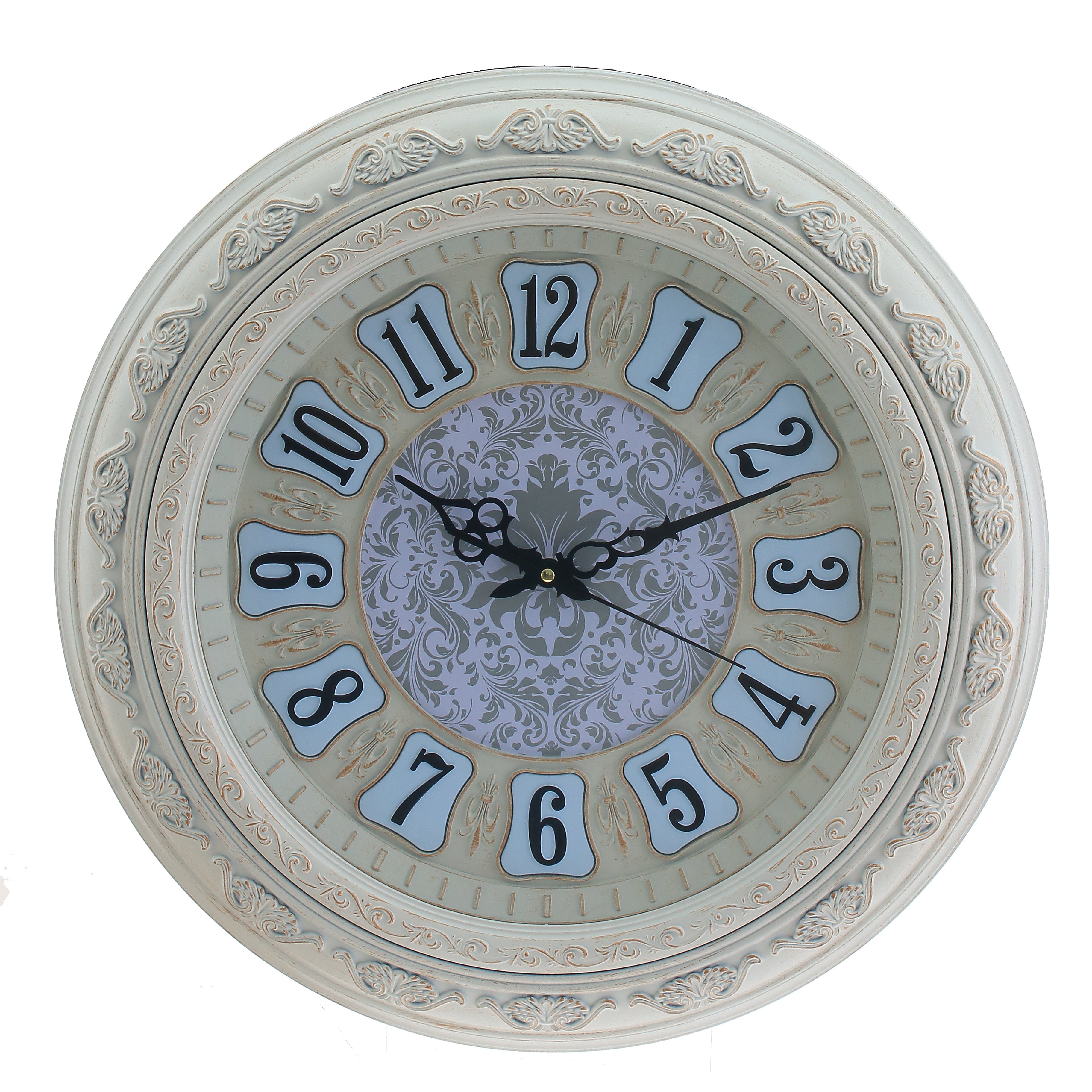 Часы настенные декоративные, L50,5 W5,5 H50,5 см, (1хАА не прилаг.)