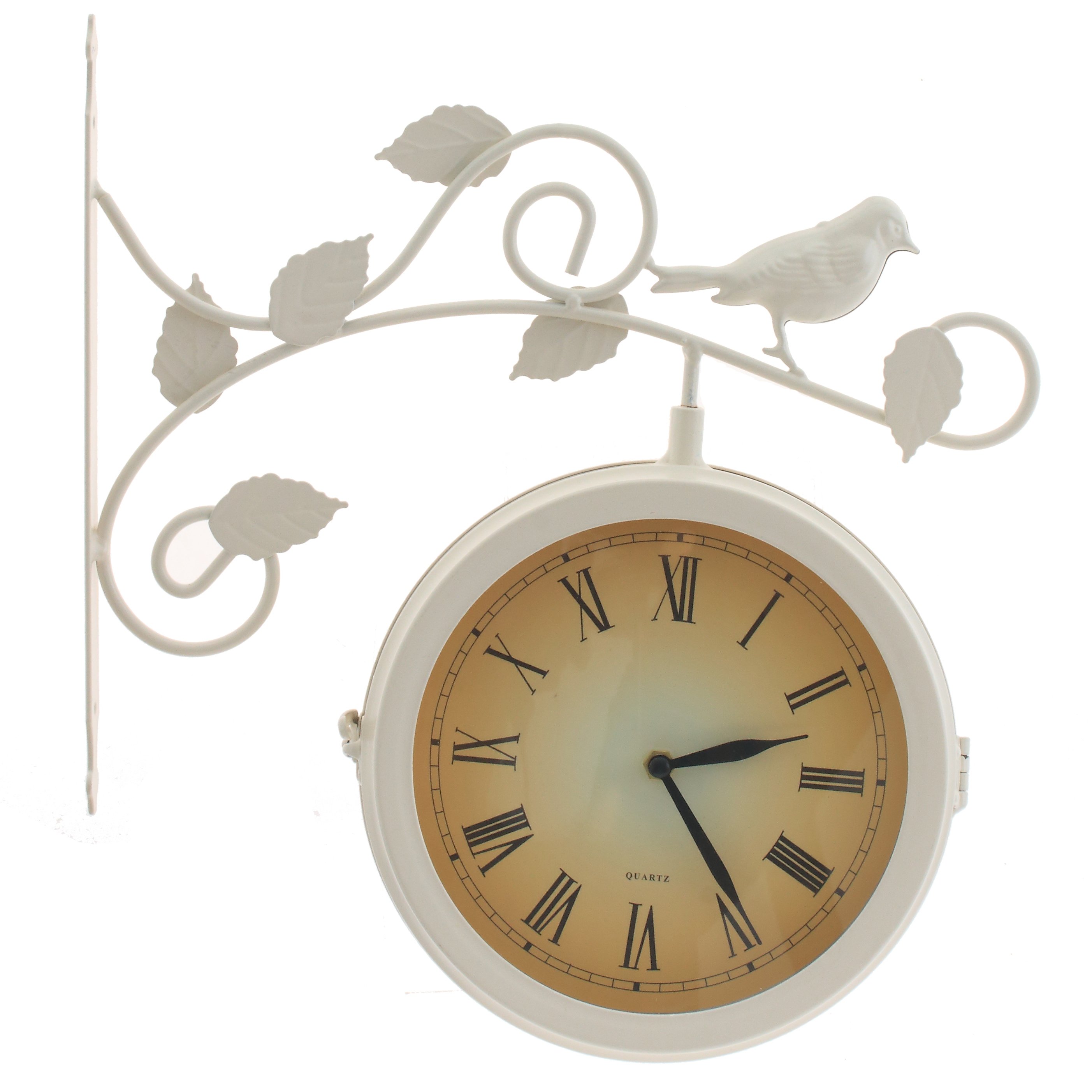 Часы двусторонние настенные декоративные, L33 W10,5 H36 см, (1хАА не прилаг.)
