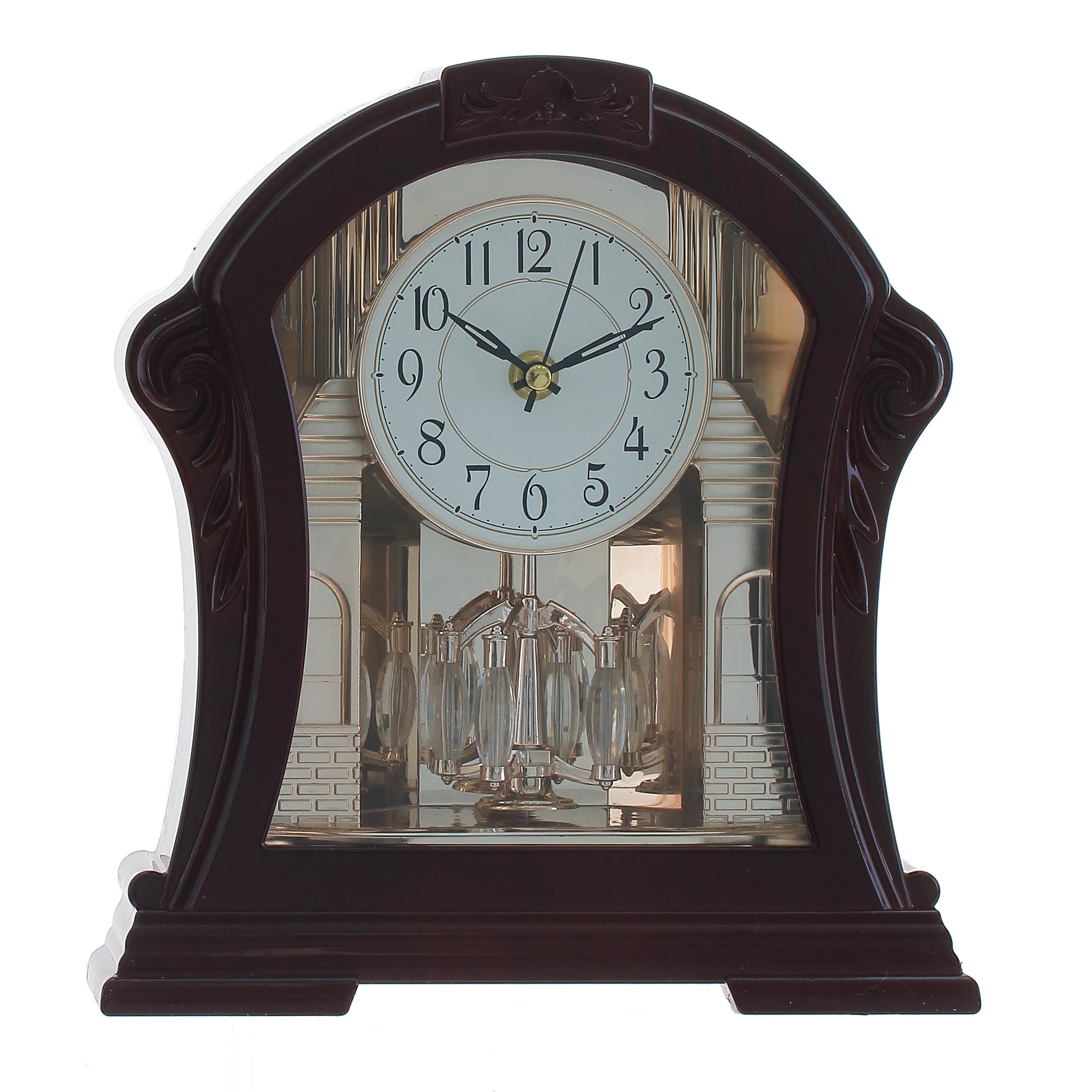 Часы настольные декоративные, L24,5 W9 H26,5 см, (2хАА не прилаг.)