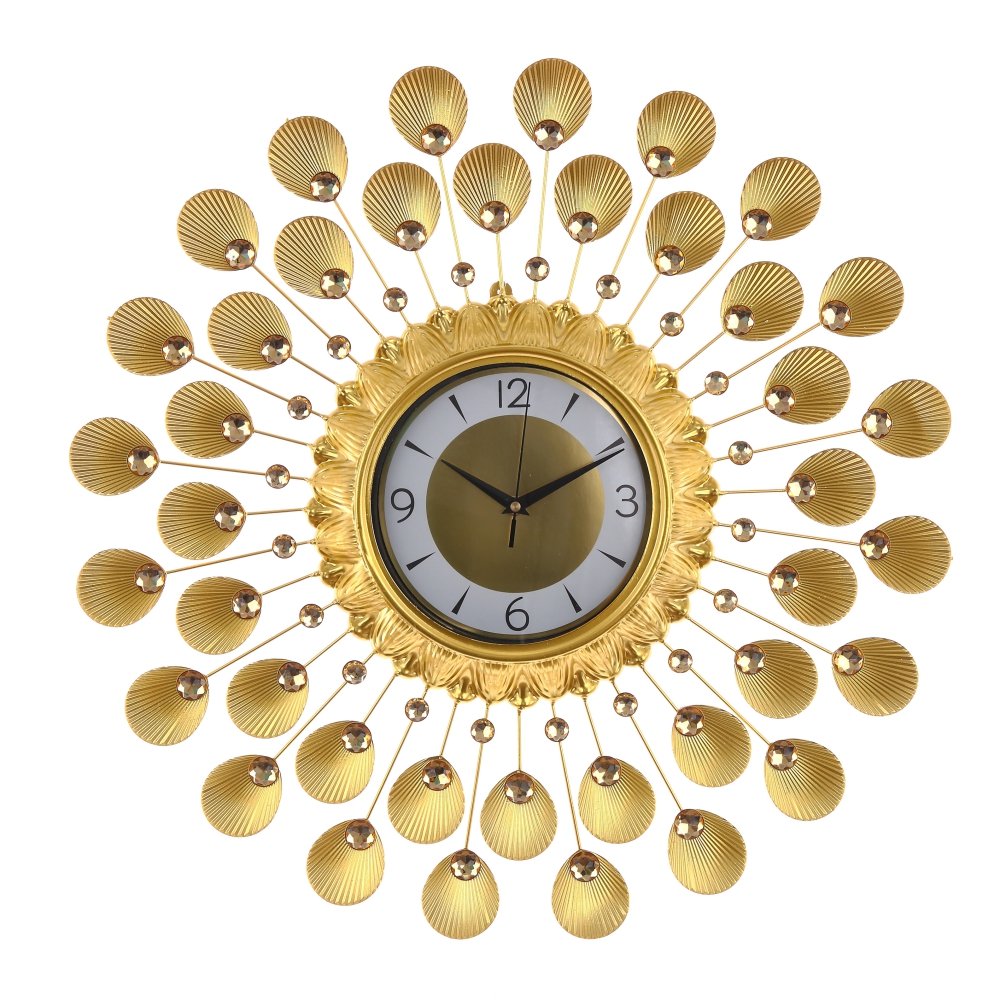 Часы настенные декоративные, L58 W4 H58 см, (1xАА не прилаг.)