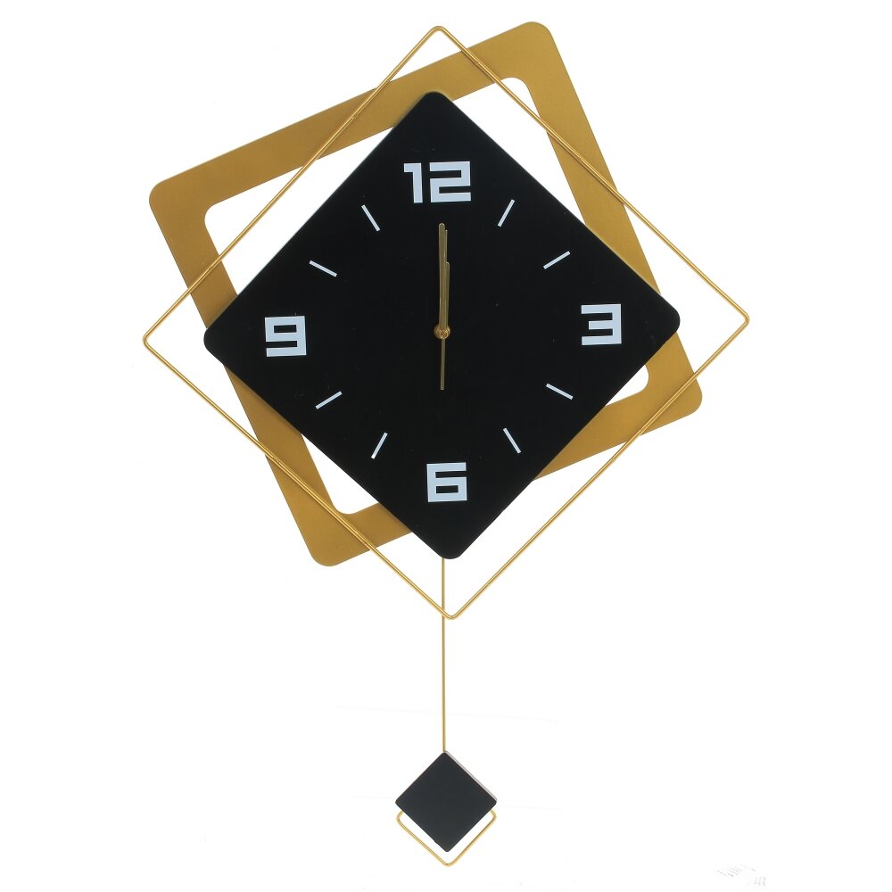 Часы настенные декоративные, L52 W3 H52 см, (2xАА не прилаг.)