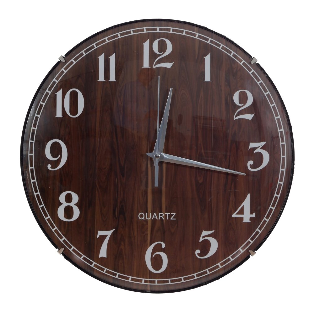 Часы настенные декоративные, L30 W3 H30 см, (1xАА не прилаг.)