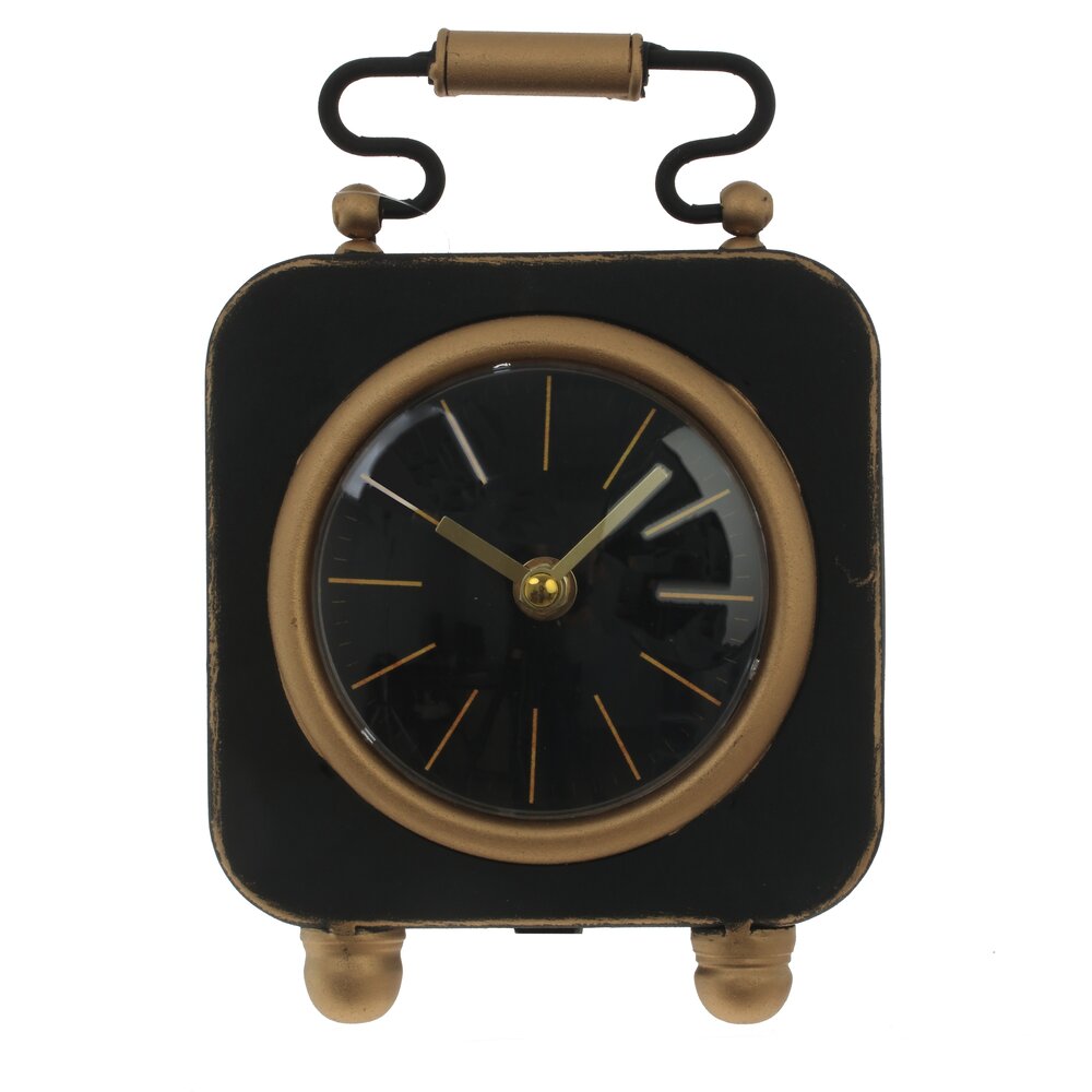 Часы настольные декоративные, L15 W5 H22 см, (1xАА не прилаг.)