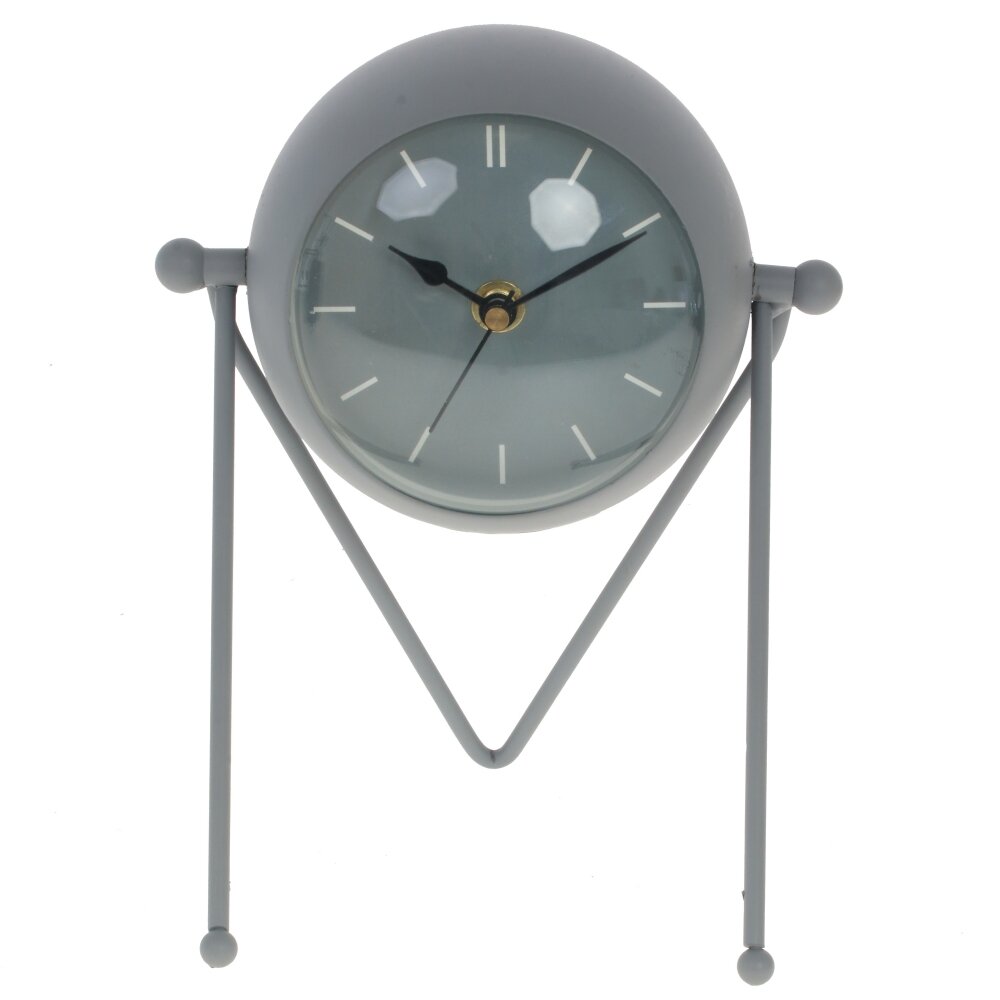 Часы настольные декоративные с зеркалом, L15 W14 H20 см