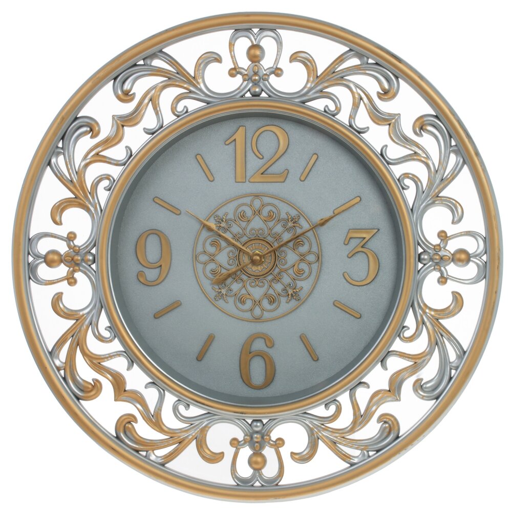 Часы настенные декоративные, L46 W3,5 H46 см, (1xАА не прилаг.)