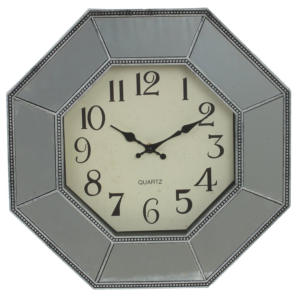 Часы настенные декоративные, L41 W4,5 H41 см, (1xАА не прилаг.)