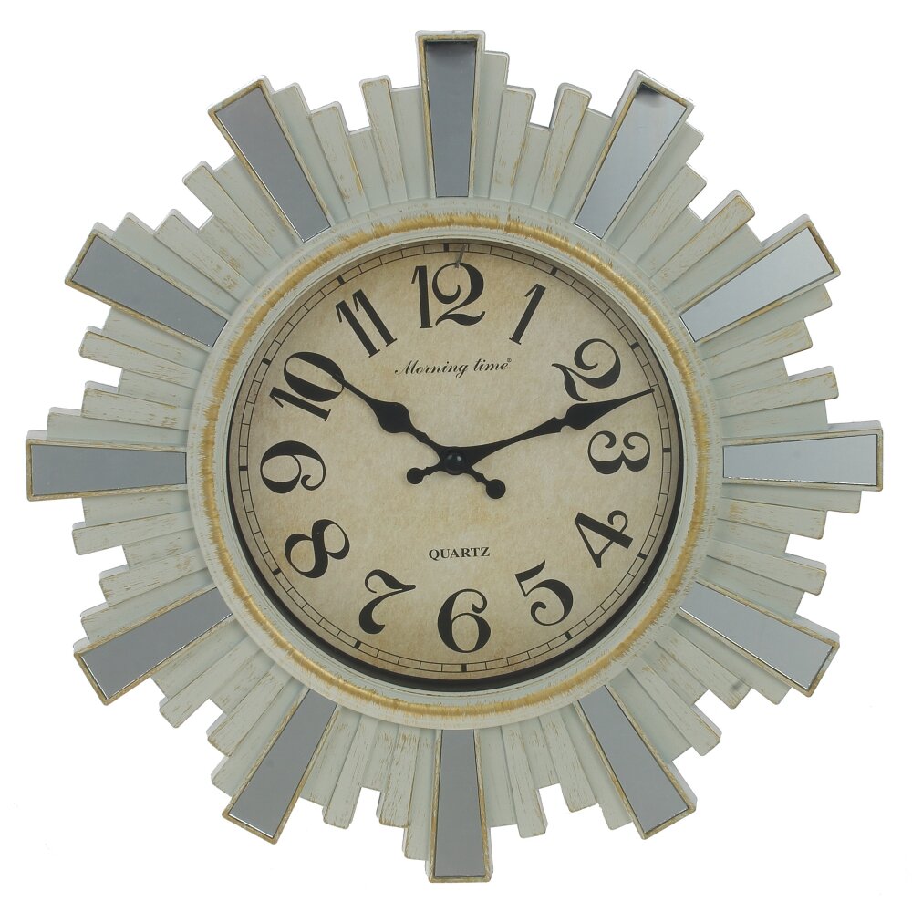 Часы настенные декоративные, L31 W3,5 H31 см, (1xАА не прилаг.)