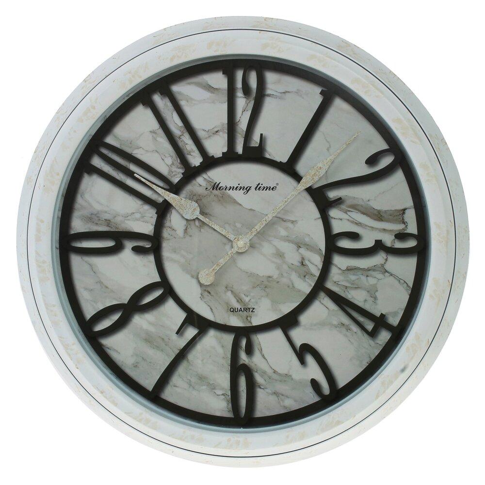 Часы настенные декоративные, L50,5 W5 H50,5 см, (1xАА не прилаг.)