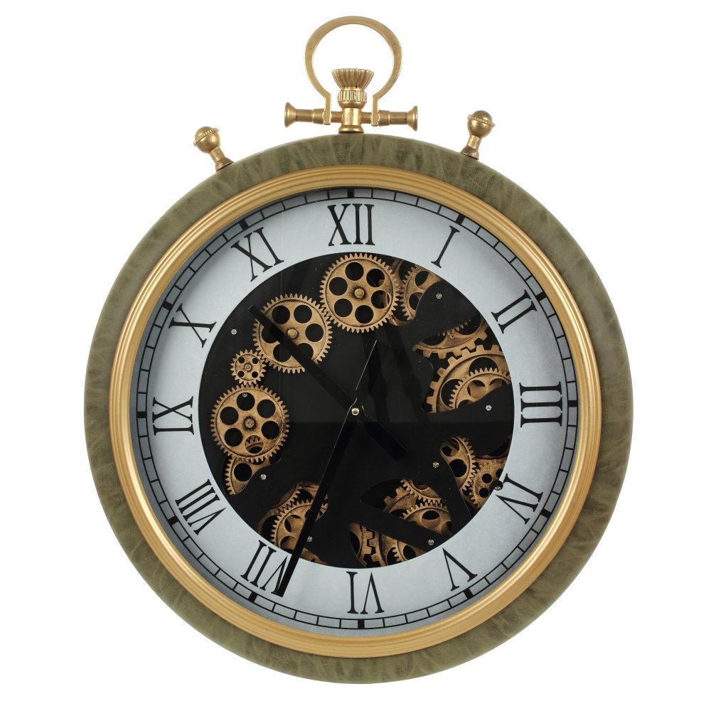 Часы настенные декоративные, L52 W7 H63 см, (3хАА не прилаг.)