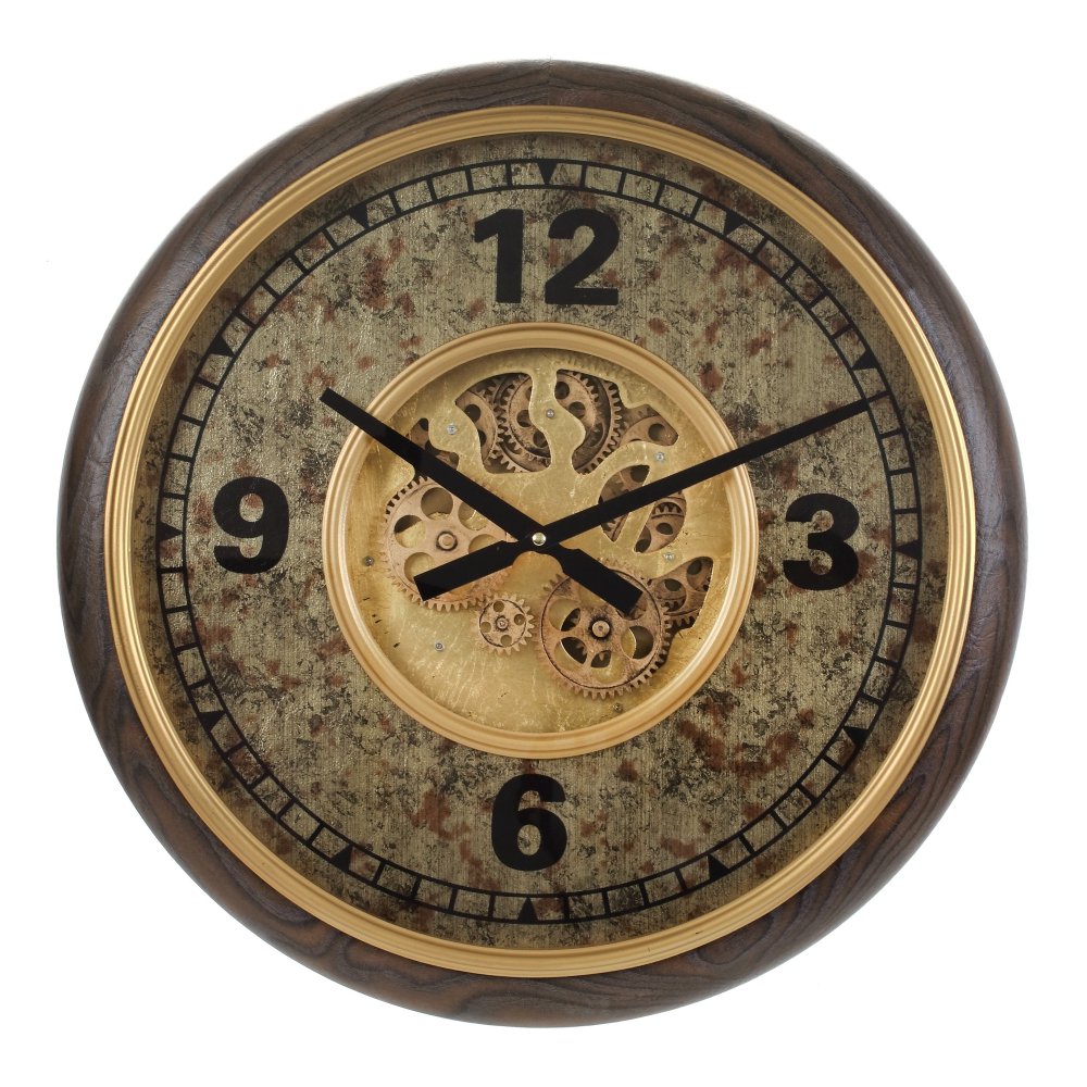 Часы настенные декоративные, L52 W9 H52 см, (3хАА не прилаг.)