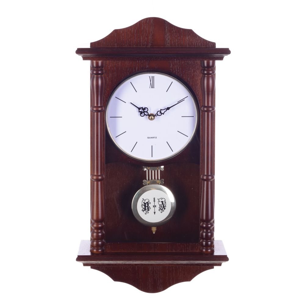 Часы настенные декоративные, L24 W9 H46 см, (2хАА, не прилаг.)