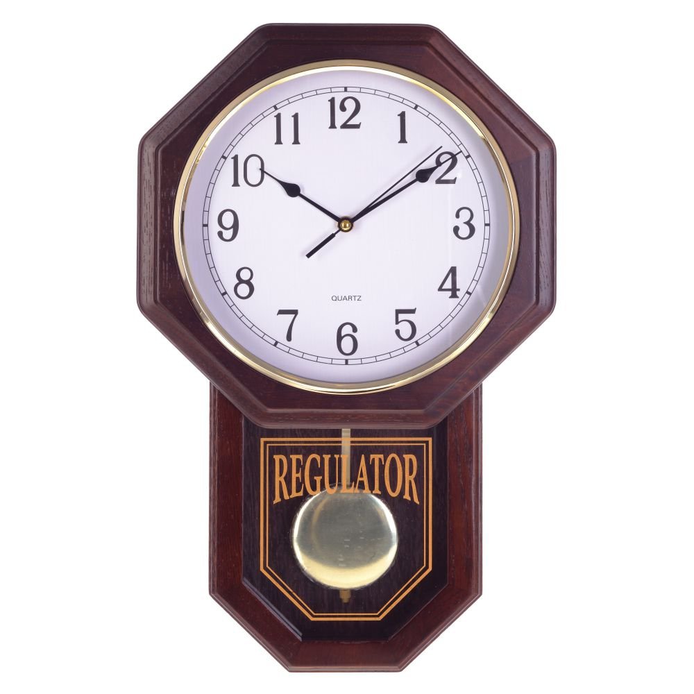 Часы настенные декоративные, L28 W7 H45,5 см, (2хАА, не прилаг.)