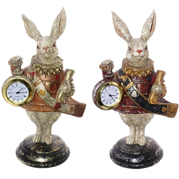 Часы-композиция Время Кролик, 11*8.5*21, 1 вид из 2 - не набор