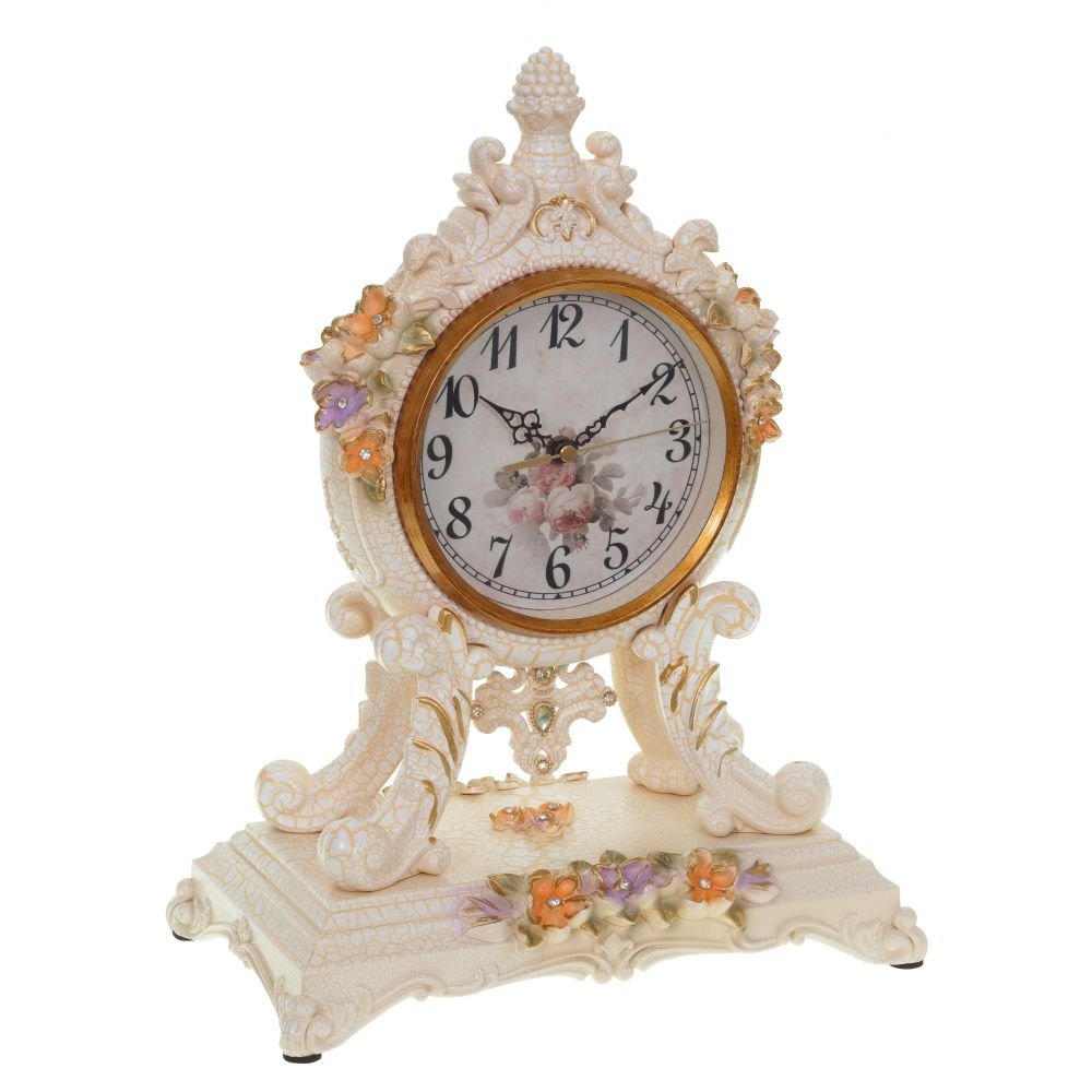Часы настольные декоративные, L27 W16,5 H37 см,  (1хАА не прилаг.)