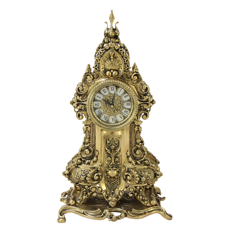 Часы Арте каминные бронзовые, Bello De Bronze, Bello De Bronze