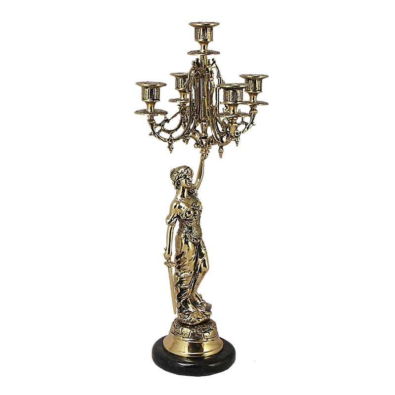 Канделябр Джустиса на 5 свечей, Bello De Bronze, Bello De Bronze