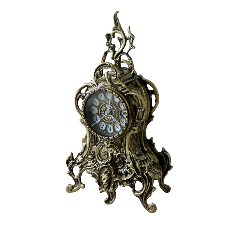 Часы бронзовые настольные Ласу, Bello De Bronze, Bello De Bronze