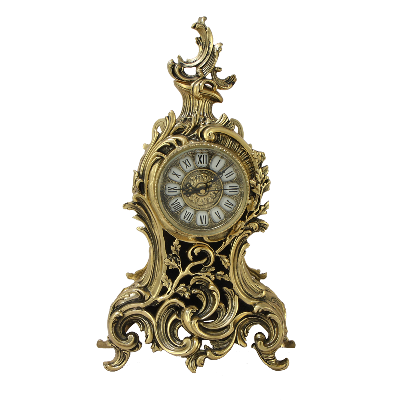 Часы Сильва каминные бронзовые, Bello De Bronze, Bello De Bronze