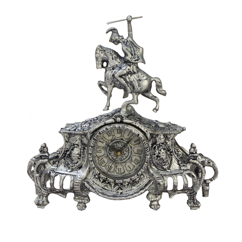 Часы Коша, каминные бронзовые с покрытием 