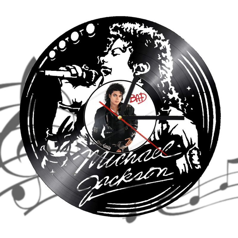 Часы виниловая грампластинка Michael Jackson