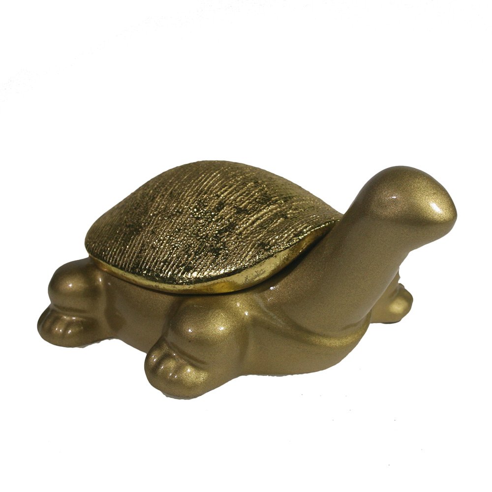 Шкатулка Черепаха (золото), 8,5*13*12,5см