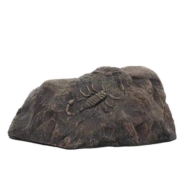 Камень Декоративный со скорпионом, размеры L 36 H17 см