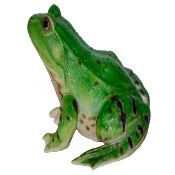 Фигура декоративная садовая Лягушка зеленая, 20,5*17,8*13,5см