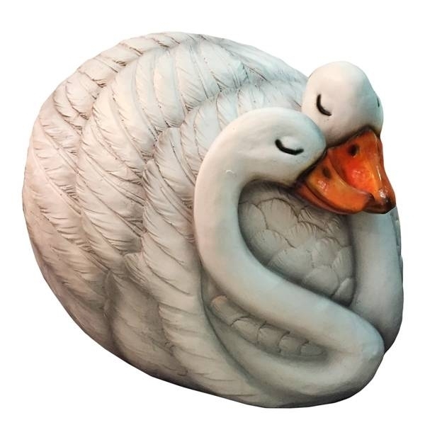 Камень Декоративный (Лебеди), размеры 50*36*28 см
