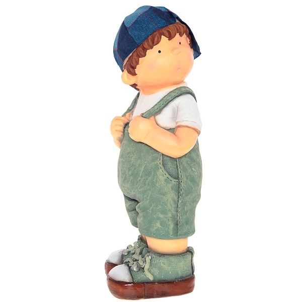 Фигура декоративная Мальчик, размеры 18*16*44 см