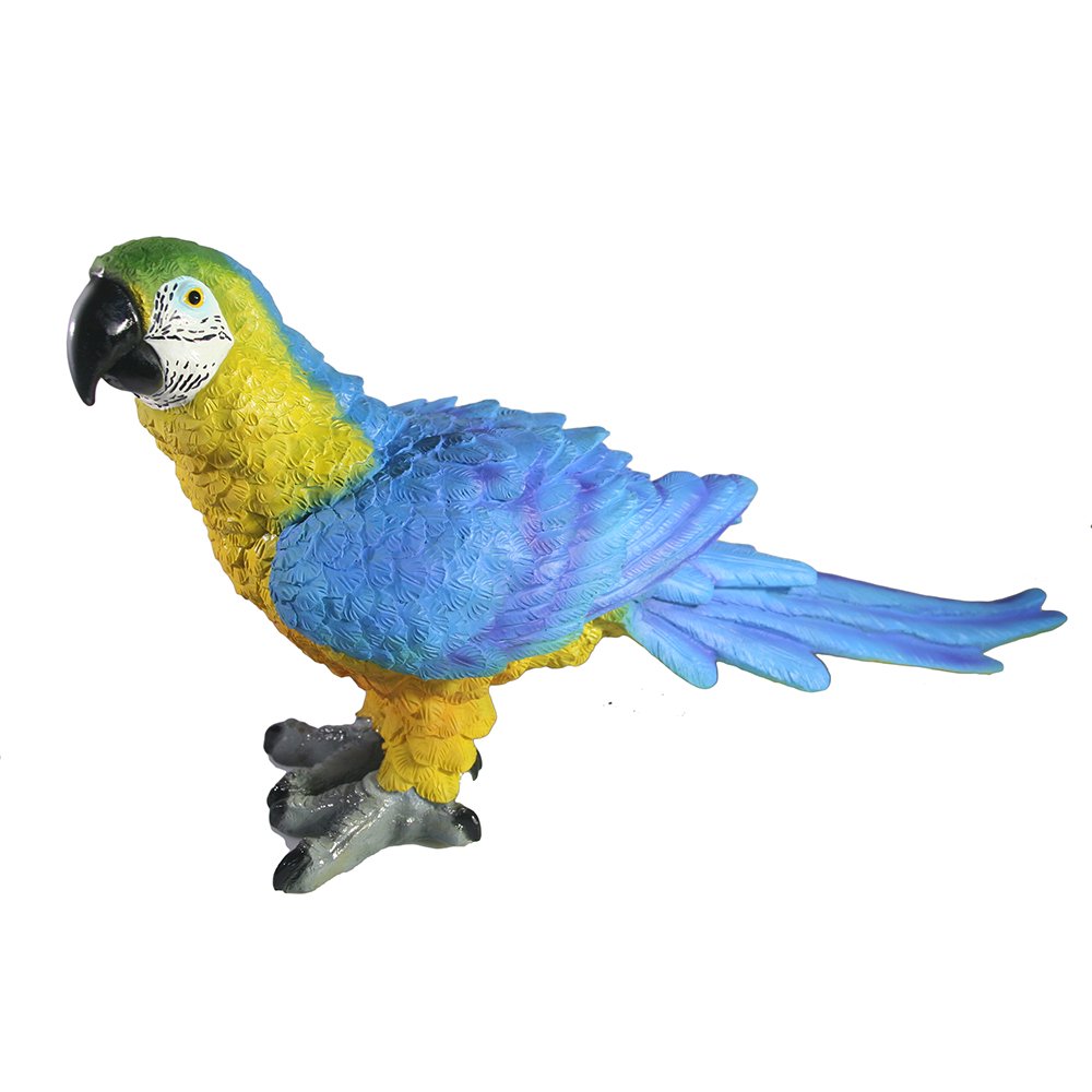 Фигура декоративная Попугай Ара Синий