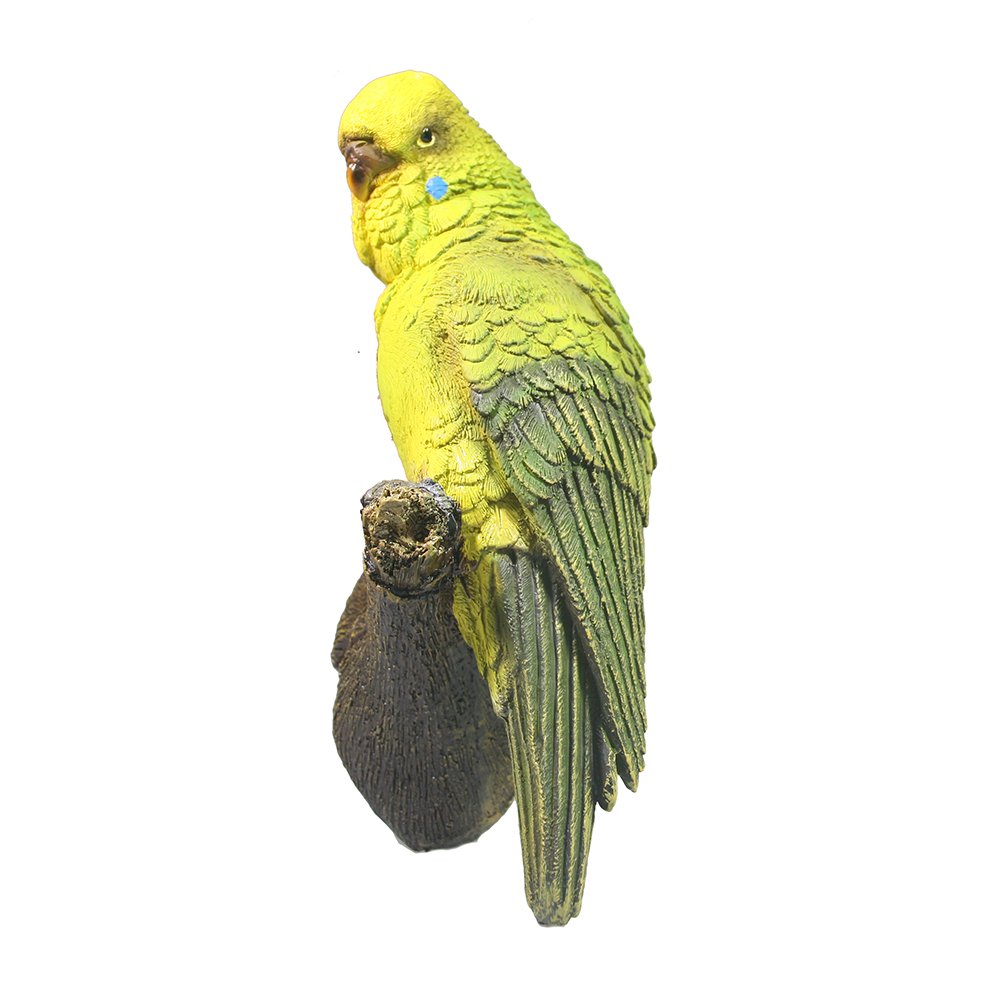 Фигура декоративная Попугай на ветке