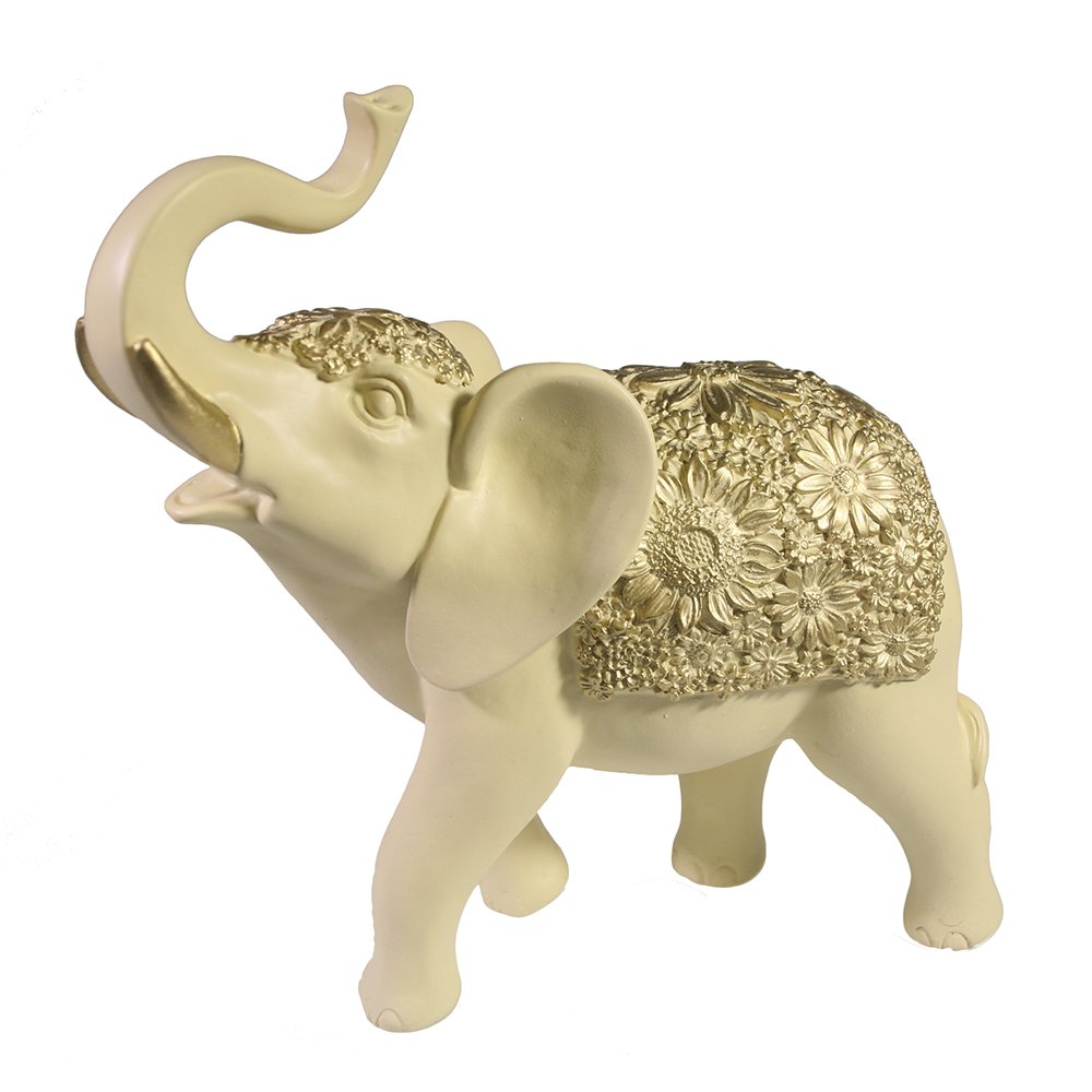 Фигура декоративная Слон (слоновая кость) 19*7 *20см