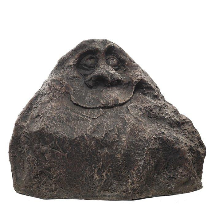 Камень-рожица декоративный, H 30 см