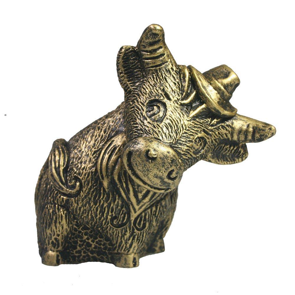Фигура декоративная Бу Ян (бронза) L10 W6 H9см