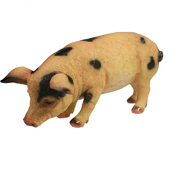 Фигура декоративная Свинка Фуся, 29.5*12*13см (в пятнах)