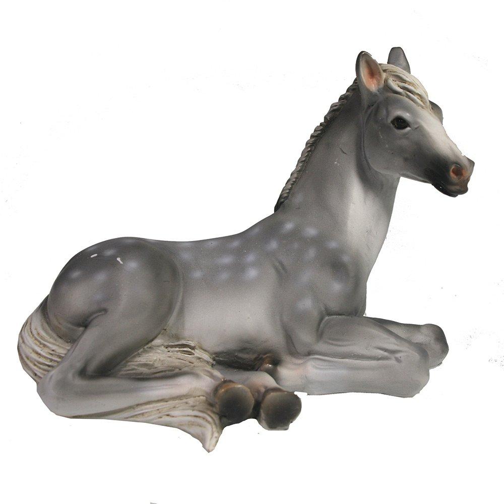 Фигура декоративная Лошадь (серый), 14*8.5*10см
