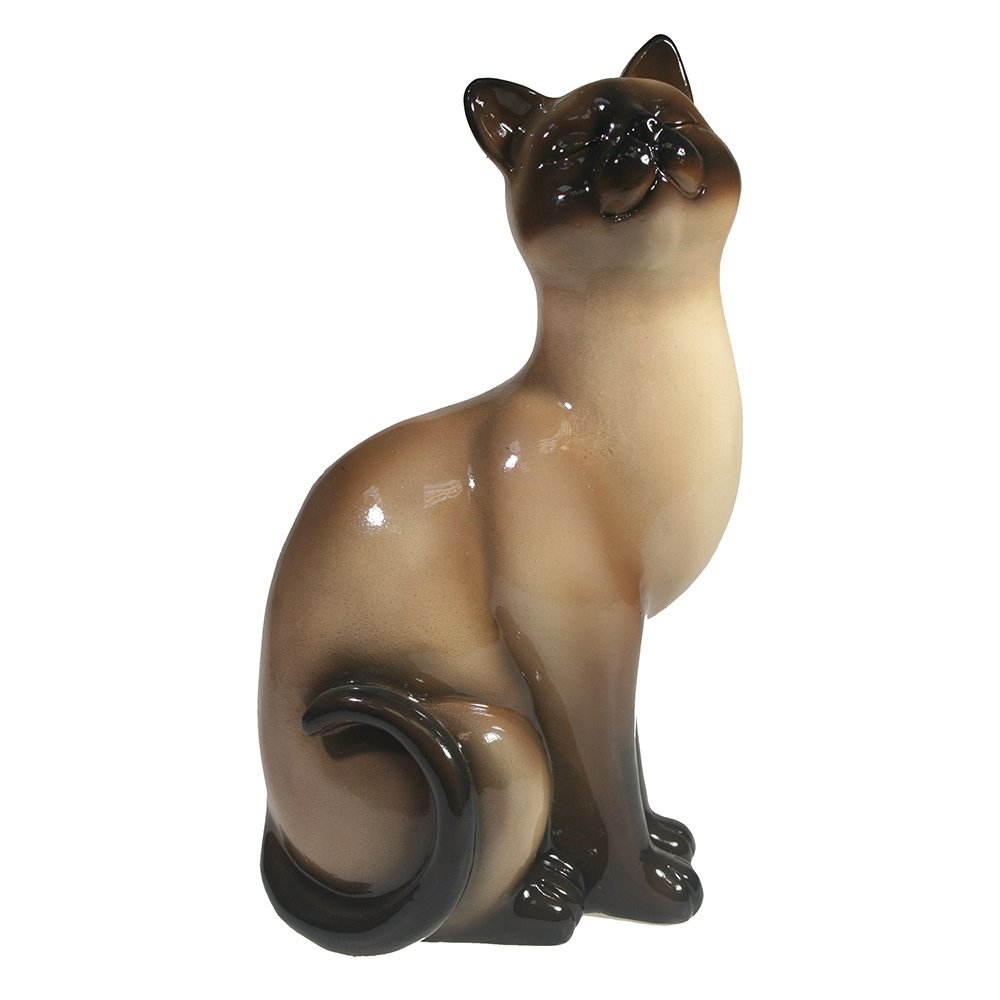 Фигура декоративная Кошка сиамская, 12*9*21.5см