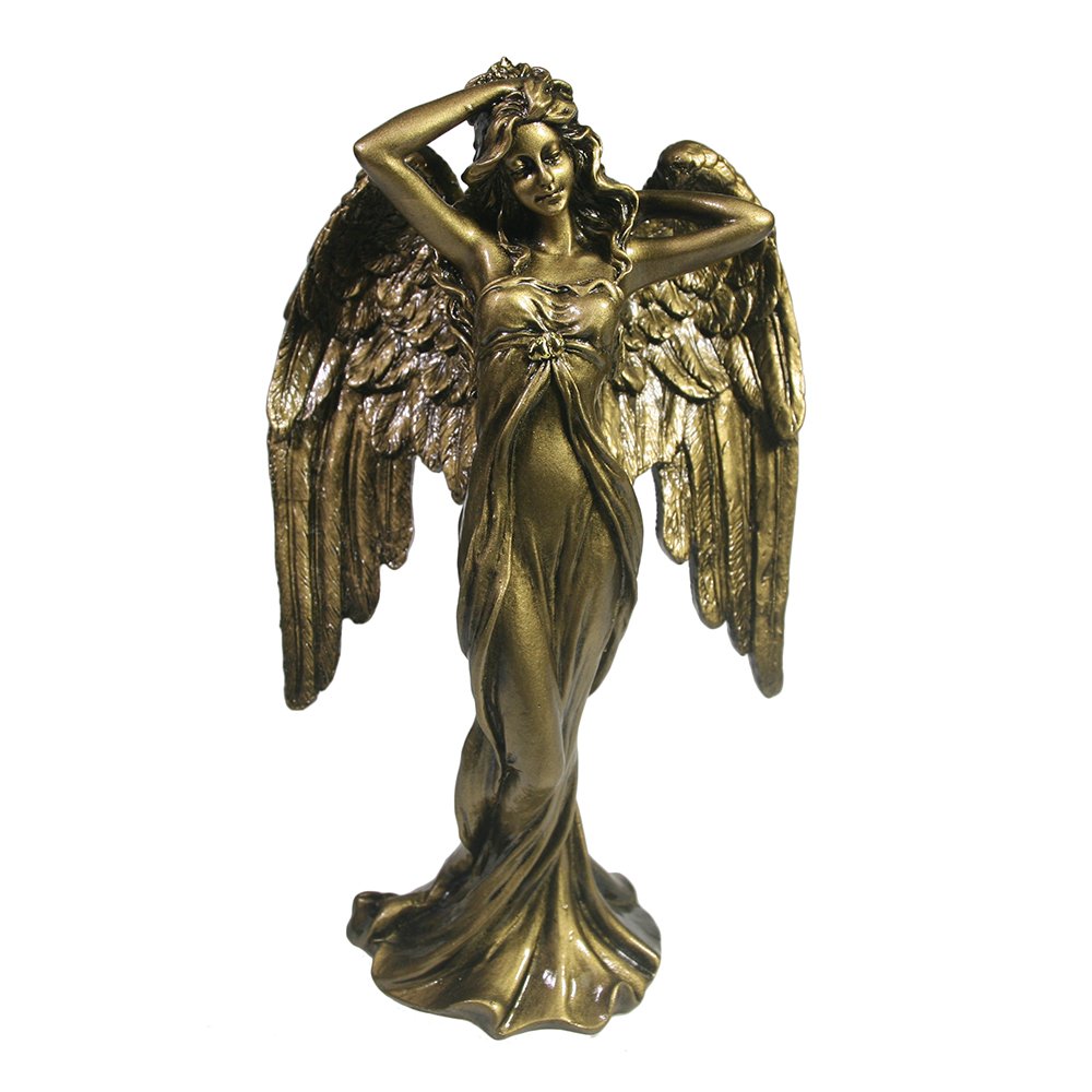 Фигура декоративная Ангел (золото) 7*13*22,5см