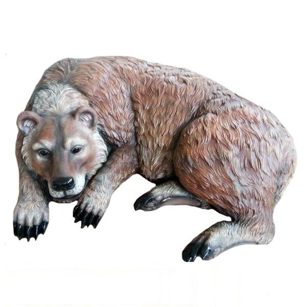 Камень Декоративный Спящий медведь, размеры 105*90*26см