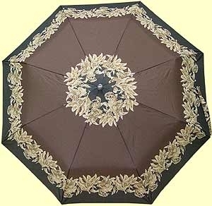 Зонт 2320 (Коричневые цветы)