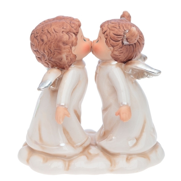 Фигурка декоративная Ангел. Поцелуй любви, L9 W6 H9,3 см