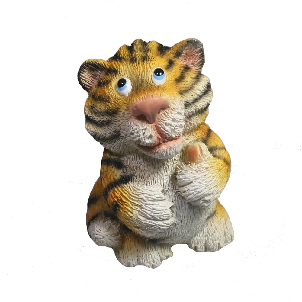 Фигура декоративная Тигр (рыжий)L4W4H5см